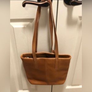 Ellington leather tote bag EUC